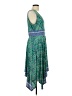 Lux II Paisley Green Casual Dress Size L - photo 4