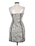 Laundry Graphic Gray Cocktail Dress Size 4 - photo 2