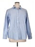 Per Se 100% Cotton Blue Long Sleeve Button-Down Shirt Size 1X - photo 1