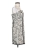 Laundry Graphic Gray Cocktail Dress Size 4 - photo 4