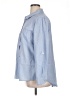 Per Se 100% Cotton Blue Long Sleeve Button-Down Shirt Size 1X - photo 5