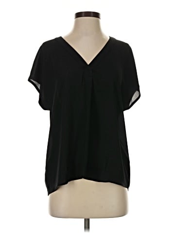 Ann Taylor Short Sleeve Blouse (view 1)