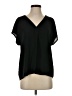 Ann Taylor Black Short Sleeve Blouse Size S - photo 1