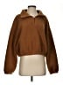 Reformation 100% Polyester Brown Fleece Size XS - photo 1