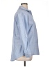 Per Se 100% Cotton Blue Long Sleeve Button-Down Shirt Size 1X - photo 4