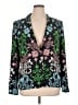 Escada Print Green Blazer Size EU 46 / US 16 - photo 1