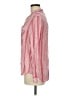 Rails Stripes Pink Long Sleeve Button-Down Shirt Size M - photo 5