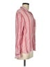 Rails Stripes Pink Long Sleeve Button-Down Shirt Size M - photo 4