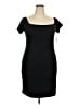 Old Navy Solid Black Cocktail Dress Size 2X - photo 1
