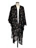 Everly 100% Polyester Black Cardigan Size L - photo 1