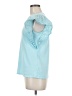Crown & Ivy Teal Short Sleeve Top Size M - photo 5