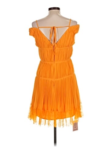 Self-Portrait Chiffon midi dress (view 2)
