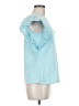 Crown & Ivy Teal Short Sleeve Top Size M - photo 4