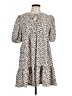 Primark Animal Print Ivory Casual Dress Size L - photo 1
