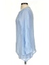 Spense Blue 3/4 Sleeve Blouse Size S - photo 5