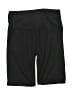 Hot Kiss Solid Black Athletic Shorts Size M - photo 1