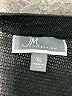 JM Collection 100% Polyester Black Cardigan Size XL - photo 7