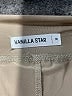 Vanilla Star Solid Tan Casual Skirt Size M - photo 3
