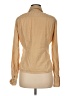 Miu Miu Solid Tan Ivory Long Sleeve Blouse Size EU (IT) 42 / US 6 - photo 2
