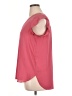 Ann Taylor LOFT 100% Polyester Pink Short Sleeve Top Size XL - photo 5