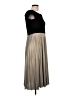 Donna Morgan Gray Casual Dress Size 10 - photo 4