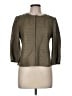 E3 by Etcetera 100% Leather Green Leather Jacket Size 6 - photo 1
