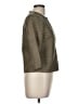 E3 by Etcetera 100% Leather Green Leather Jacket Size 6 - photo 4