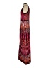Chico's Print Red Casual Dress Size Med (1) - photo 5