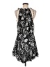 Milly 100% Rayon Print Black Cocktail Dress Size 8 - photo 2