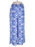Ninety 100% Polyester Print Blue Casual Pants Size 2X - photo 1