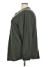 Torrid Green Long Sleeve Blouse Size 3X Plus (3) - photo 5