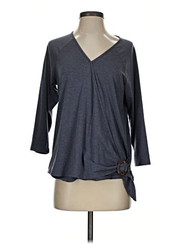 B Collection by Bobeau 3/4 Sleeve Top (view 1)