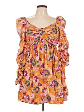 Zimmermann Violet Twist Front Mini Dress (view 1)