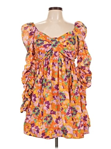 Zimmermann Violet Twist Front Mini Dress (view 1)