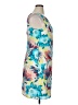 Worthington 100% Polyester Tropical Blue Casual Dress Size 14 - photo 4