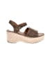 Universal Thread Animal Print Brown Wedges Size 10 - photo 1