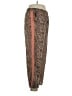BB Dakota 100% Polyester Animal Print Brown Casual Pants Size XL - photo 4