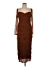 Self-Portrait Brown Tan Cocktail Dress Size 8 - photo 1