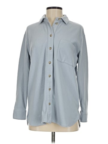 MWL by Madewell Long Sleeve Blouse (view 1)