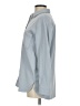 MWL by Madewell 100% Polyester Solid Blue Long Sleeve Blouse Size XXS - photo 5