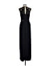 BCBGMAXAZRIA 100% Polyester Black Jumpsuit Size 0 - photo 2