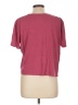 All Points by Reference Burgundy Short Sleeve Top Size L - photo 2
