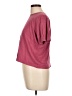 All Points by Reference Burgundy Short Sleeve Top Size L - photo 5