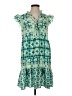 Shein 100% Polyester Paisley Green Casual Dress Size 4 - photo 1