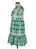 Shein 100% Polyester Paisley Green Casual Dress Size 4 - photo 5