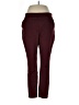 Express Solid Burgundy Active Pants Size L - photo 1