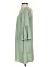 Zara Basic Solid Green Casual Dress Size XS - photo 5
