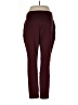 Express Solid Burgundy Active Pants Size L - photo 2