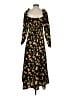 o.p.t 100% Polyester Yellow Casual Dress Size 4 - photo 2