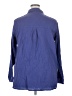 Jessica Simpson 100% Cotton Blue Long Sleeve Button-Down Shirt Size XXL - photo 2